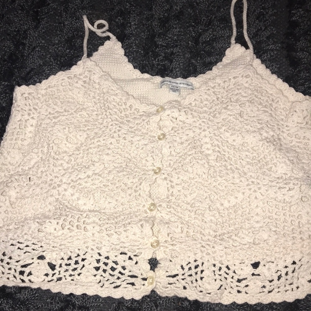 Crochet crop top